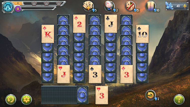 Tri Peaks Solitaire screenshot