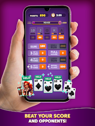 Yatzy Cards screenshot
