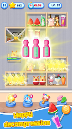 Super Market Sorting Puzzle screenshot