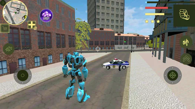 Super Car Robot Transforme Fut Image