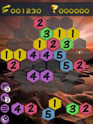 Get To 7, merge puzzle game screenshot