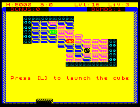 Brickz! (VARIETY) ZX Spectrum Next Image