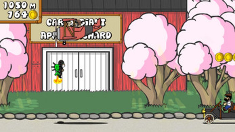 Dr. Gentleman's Jetpack Run screenshot
