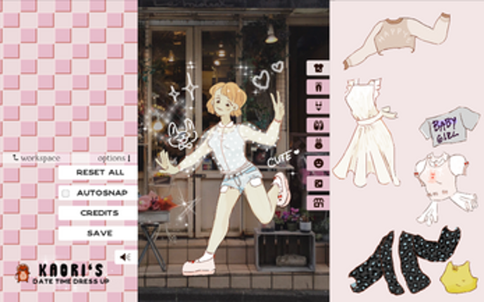 Kaori's Date Time Dress Up Image
