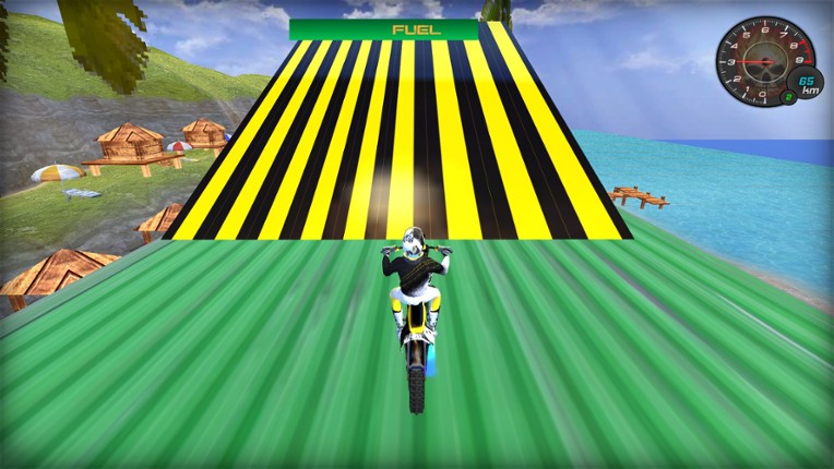 Hill Bike Stunt - 3D Motorcycle Racing screenshot