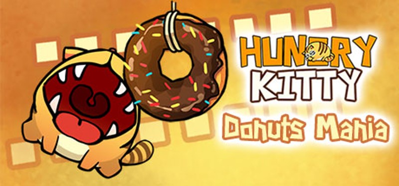 Hungry Kitty Donuts Mania Game Cover