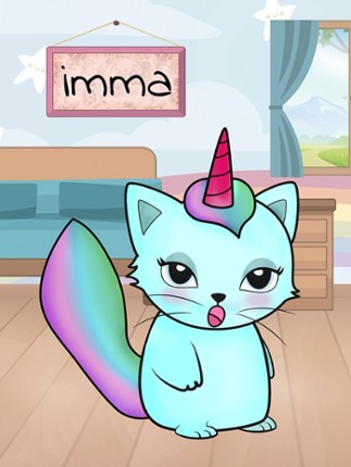 Kittycorn Virtual Pet – New animal friend for kids to take care and play screenshot