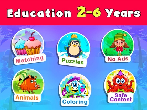 Learning games for kids !! Image