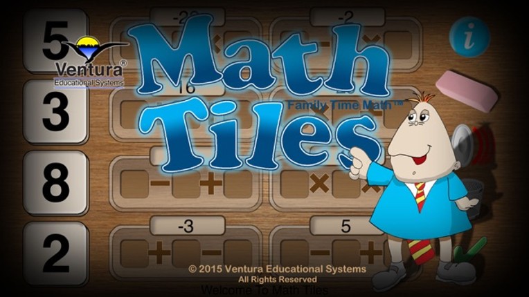 Math Tiles Deluxe screenshot