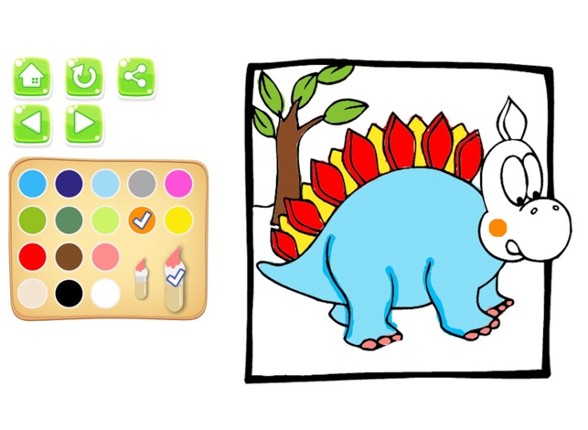 My Dino Coloring Book For Kids And Toddler Game screenshot