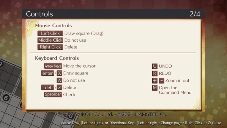 Puzzle by Nikoli W Shikaku (Windows) screenshot