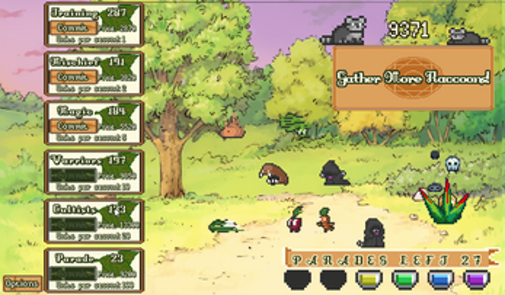 Raccoon Ambush Cult Clicker: Old Order of Nature Image