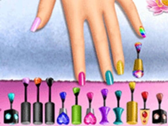 Royal Theme Nail Art DIY - Nail Studio Game Cover