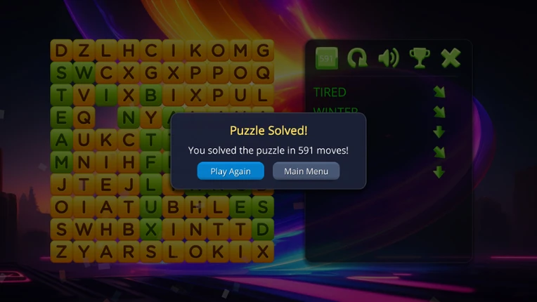 Slide Words Image