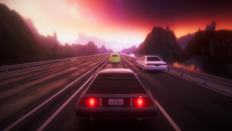 Synthwave Driver screenshot