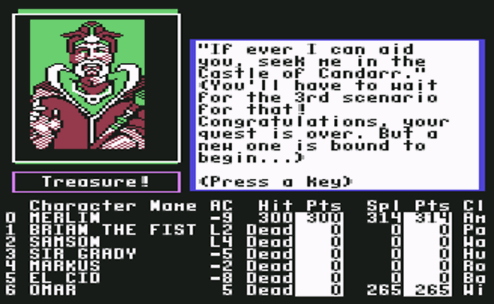Tales of the Unknown: Volume I - The Bard's Tale screenshot