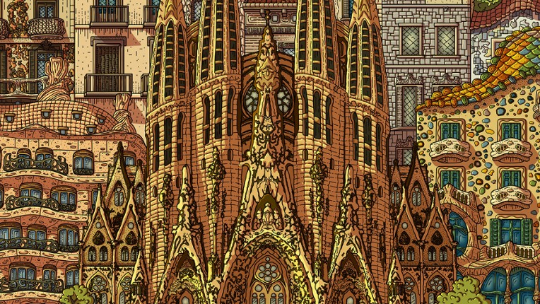 100 Barcelona Cats screenshot