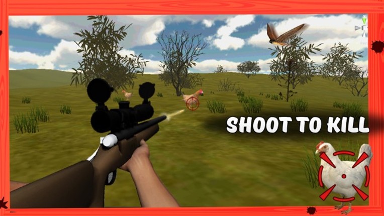 3D Chicken Hunter Simulator – Pick up hunting rifles &amp; shoots animal to kill Image