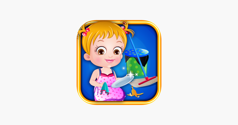 Baby Hazel Cleaning Time Image