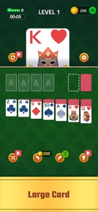 Big Card Solitaire Image