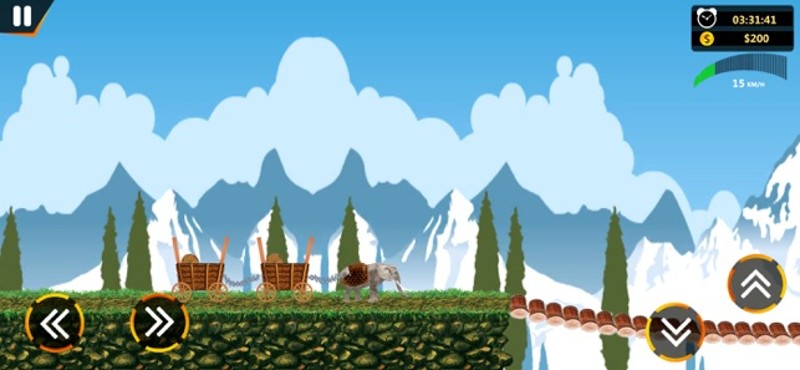 Cargo Loader Mountain Driving Image