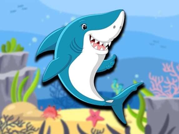 Dady Shark Adventure Game Cover