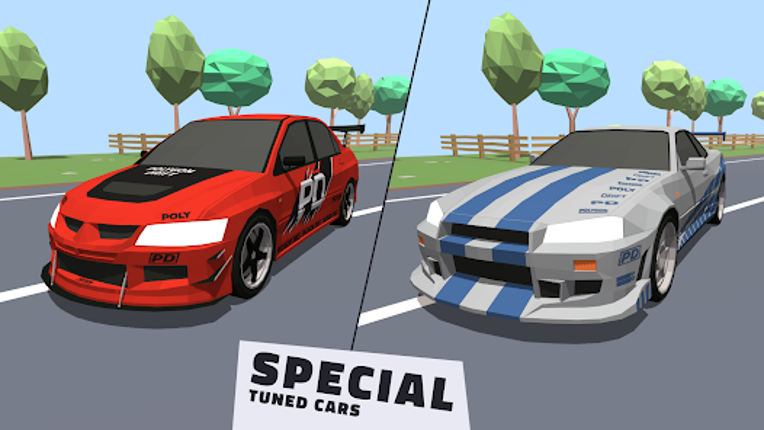 Polygon Drift: Traffic Racing screenshot
