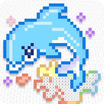 Pixel Art - Color by number Image