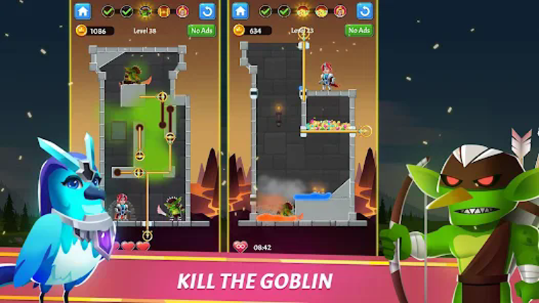 Hero Rescue - Pin Puzzle - Pul Image