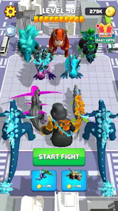 Merge Kog Gozilla Vs Dinosaur screenshot