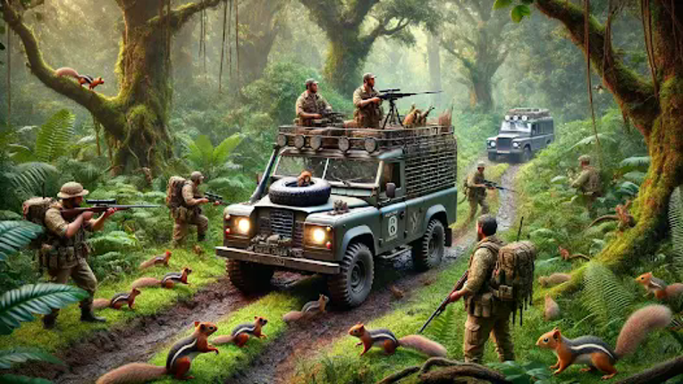 Squirrel Family 3D Gun Master screenshot