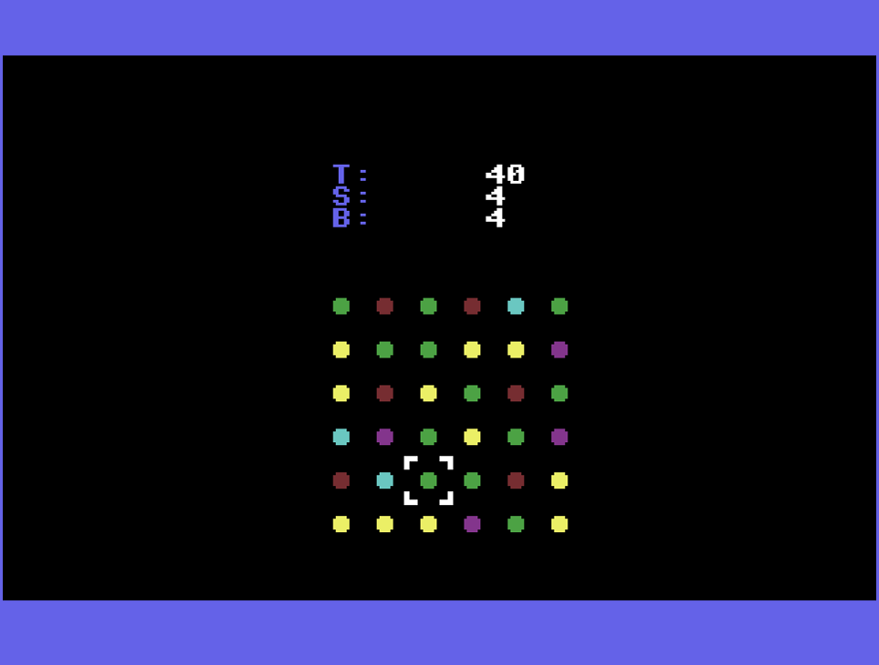 Games like Circles (C64 BASIC 2K)