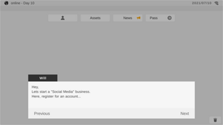 online screenshot