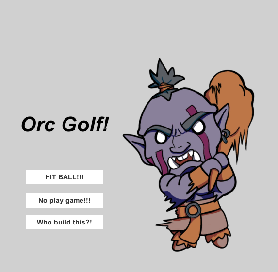 Games like Urgash the Barbarian Golfer