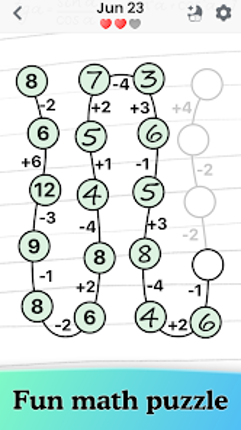 Offline Crossmath: Fun IQ Test screenshot