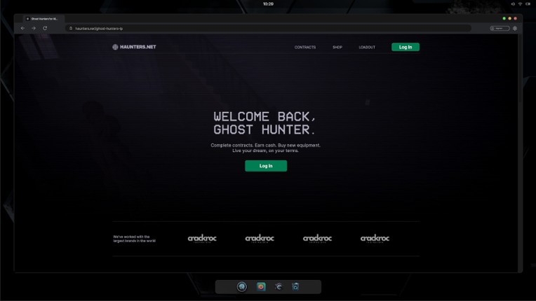 haunters.net screenshot
