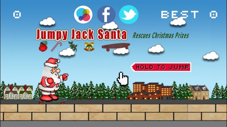 Jumpy Jack Santa Rescues Christmas Prizes screenshot