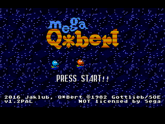 Mega Q*bert screenshot