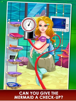 Mermaid Mommy's New Born Baby Doctor - my newborn salon & make-up games for kids 2 screenshot