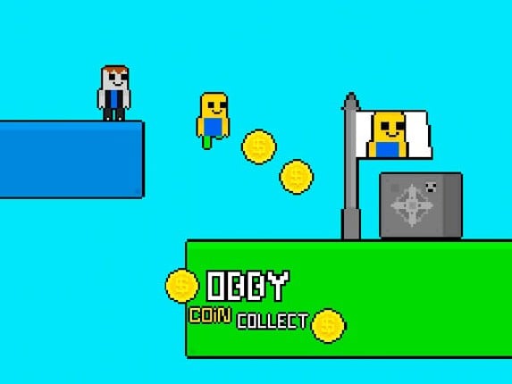 Obby vs Bacon Rainbow Parkour Game Cover