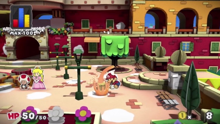 Paper Mario: Color Splash screenshot