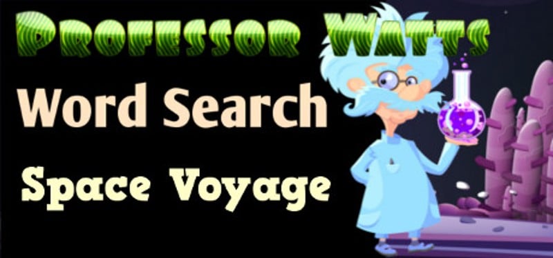 Professor Watts Word Search: Space Voyage Image