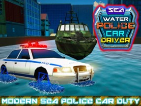 Sea Water Police Car Driver &amp; Crime Chase Sim Image