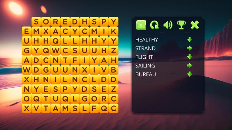 Slide Words Image