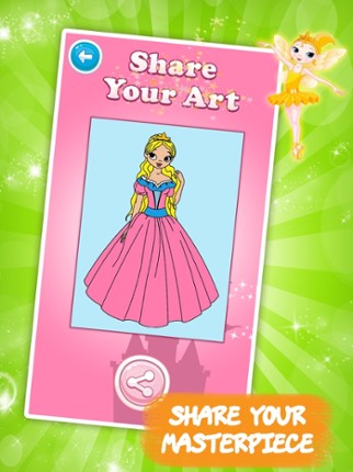 Best coloring book - Princess screenshot