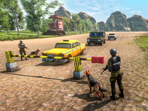 Border Watch Sniffer Dog Game screenshot