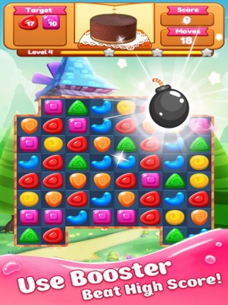 Cookie Crush Mania - Sweet Yummy Match 3 Game Free screenshot