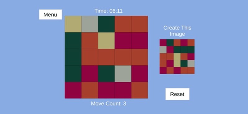 Cool Grid Swipe Image
