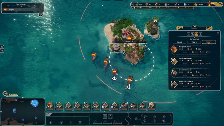 Corsairs - Battle of the Caribbean screenshot