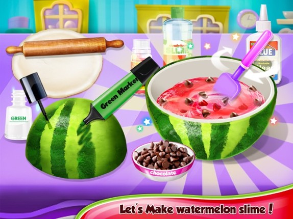 Creative Watermelon Slime Fun screenshot